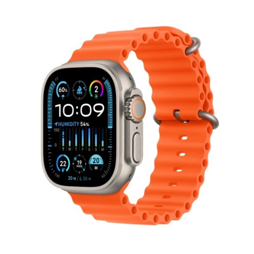 Apple Watch Ultra 2 49mm 智能手錶 鈦金屬配海洋錶帶 [GPS + 流動網絡]