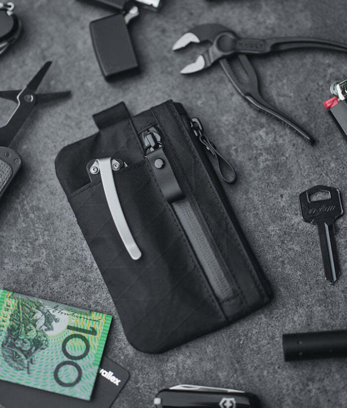 ALPAKA Zip Pouch Pro X-Pac® VX21 - Minimalistische portemonnee met rits