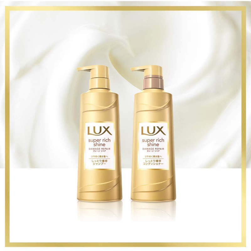 日版Lux Super Shine 光澤損傷修復套裝 (洗髮水+護髮素+迷你護理)【市集世界 - 日本市集】