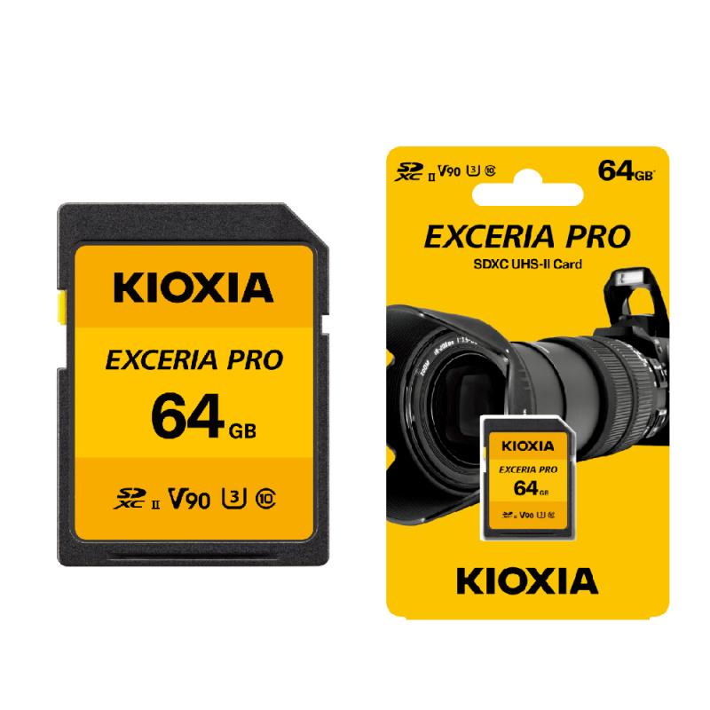 KIOXIA Exceria Pro UHS-2 U3 SD 記憶卡 [多容量選擇]