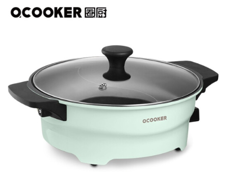 Qcooker圈廚-多功能一體式鴛鴦電火鍋4L CR-HG03