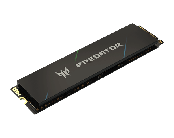 Acer Predator GM7000 PCIe4.0 M.2 SSD 1TB/2TB/4TB with DDR4 DRAM