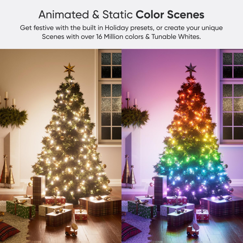 Nanoleaf 智慧節日燈串 Matter Smart Holiday String Lights (Each) 20M 香港行貨 ...