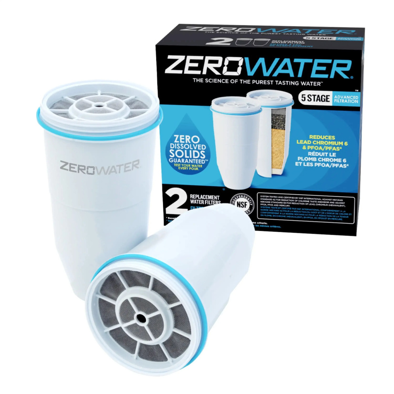 Zerowater 5 級水更換 2 件裝 豐盛數碼電器