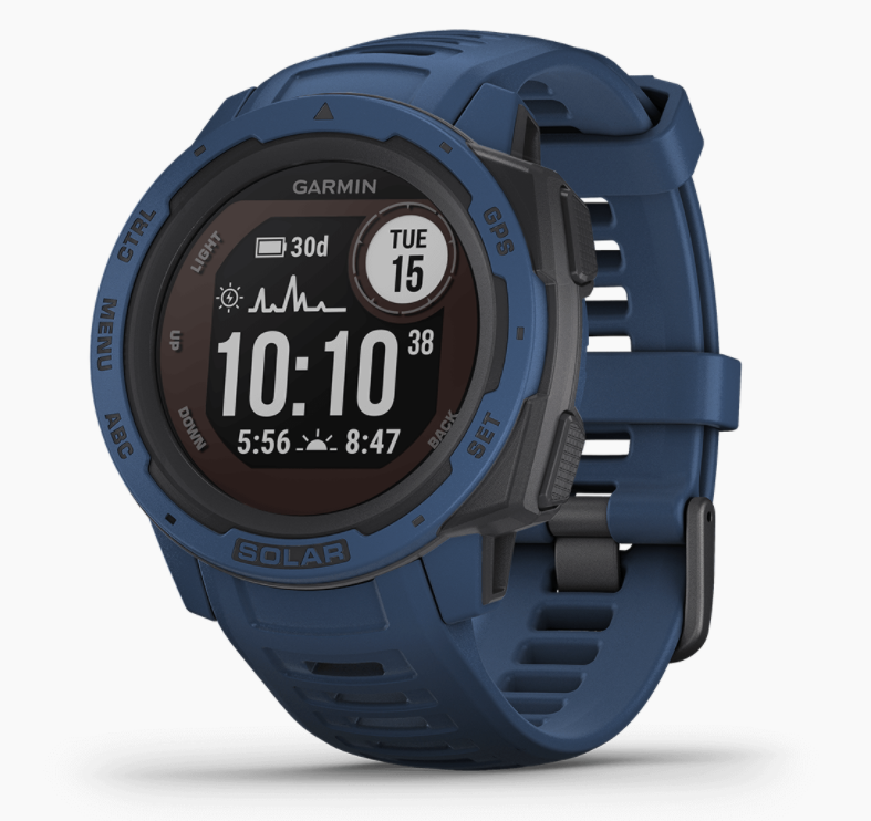 Garmin-Instinct Solar戶外運動智能手錶（英文版）