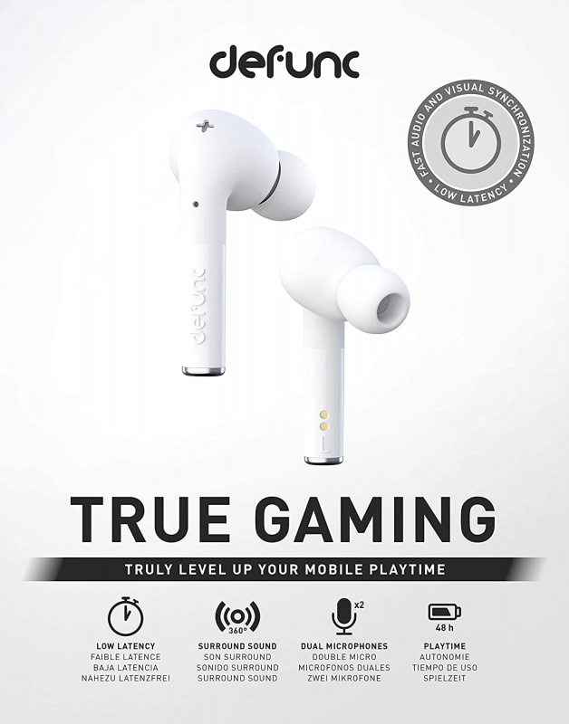 Defunc True Gaming 獨特環迴立體聲電競真無線藍牙耳機 [3色]