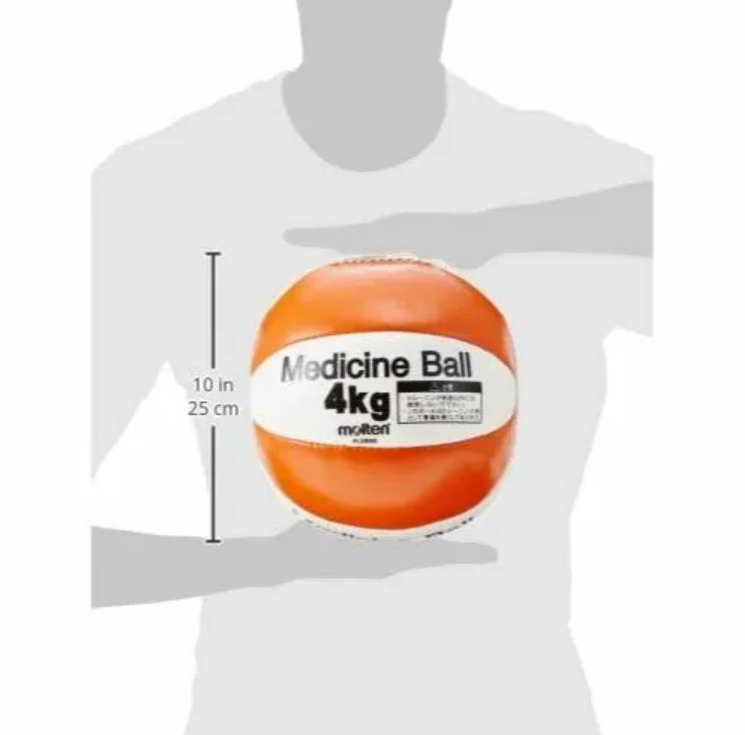 【💥日本直送】Molten medicine ball 健身球 訓練球 4kg - 運動族人