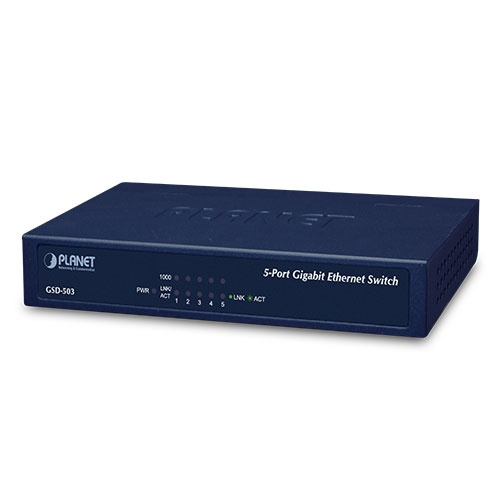 PLANET GSD-503 5 Port Switch (88-86-5050)