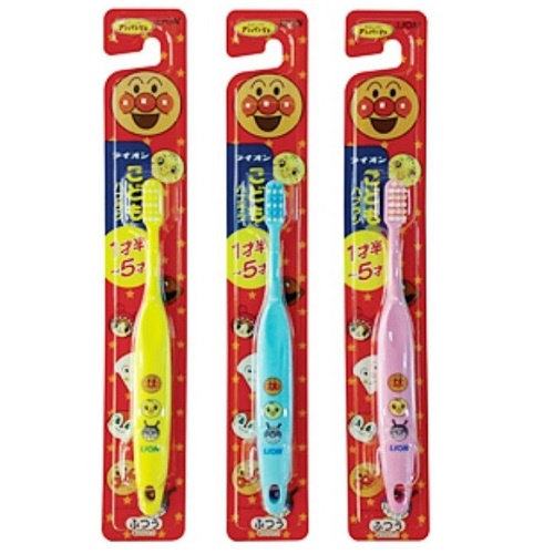 LION -麵包超人兒童牙刷x 1支 1.5-5歲適用(日本直送)