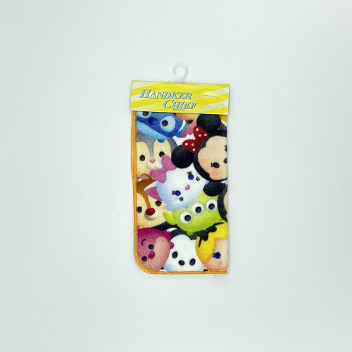 迪士尼Tsum Tsum毛巾手帕 B 20 x 20 cm -日本直送