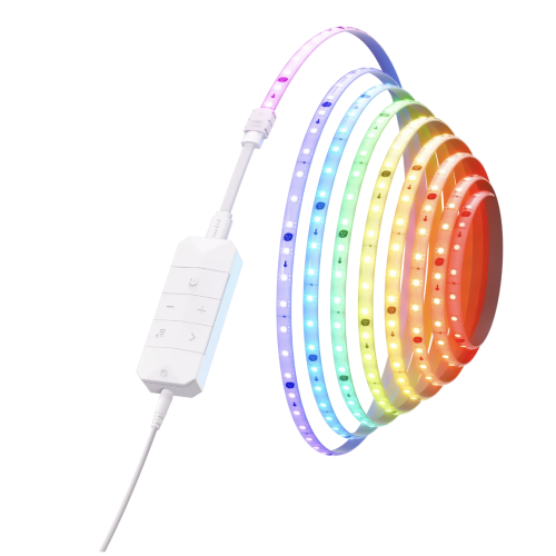 Nanoleaf Essentials Smart Multicolor HD Lightstrip 彩色調控智能燈帶 5米入門套裝 (兼容 Matter）