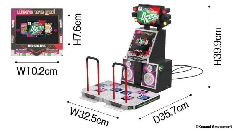 DDR Dance Dance Revolution Classic Mini 迷你跳舞機 [日本版][平行進口] - Price網購