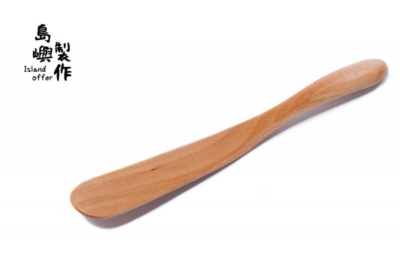 Islandoffer 島嶼製作實木切牛油刀蛋糕木刀芝士奶油木刀甜品木工具 一件 Ezbuyhk