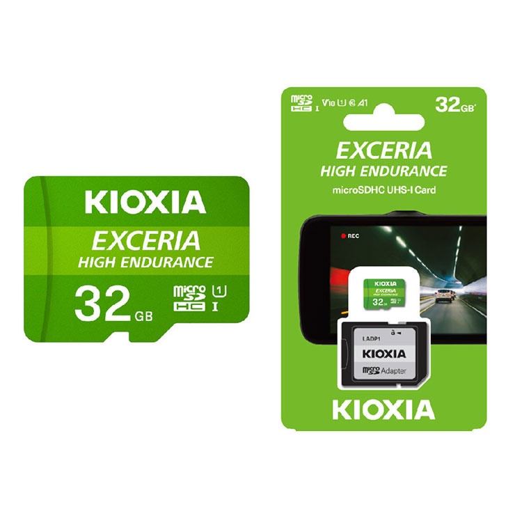 Kioxia Exceria Exceria Exceria 128GB MicroSD High Endurance SD Card