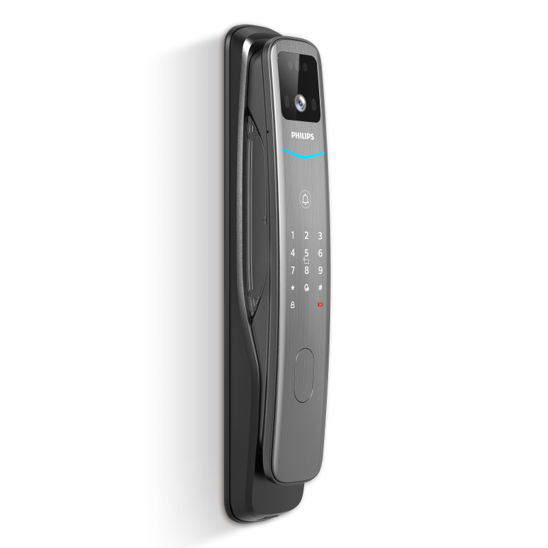 Philips EasyKey 人臉視像智能鎖 DDL702-FVP [曜石黑] - J Shop