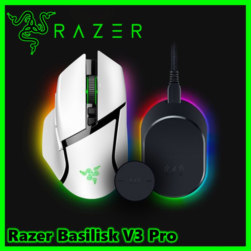 Space Razer Razer Basilisk V3 Pro 35K 無線遊戲滑鼠【父親節x足球狂熱】 - Price網購