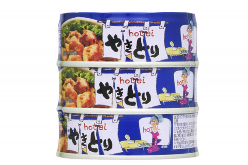 日版Yakitori 塩味炭火燒雞肉罐頭 70g (3罐裝)【市集世界 - 日本市集】