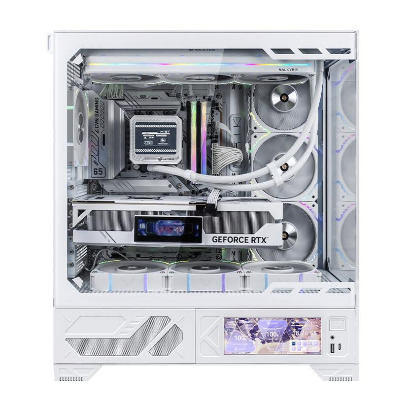 VALKYRIE VK03 White 白色 ATX Case ((270° 全景,6.2