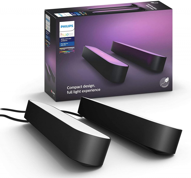 Philips 飛利浦 Hue White and Color Ambiance Play Light Bar Double Pack 78202