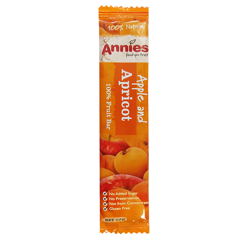 紐西蘭Annie's 全天然無加糖 杏脯味乾水果條 20g 【市集世界 - 澳紐市集】