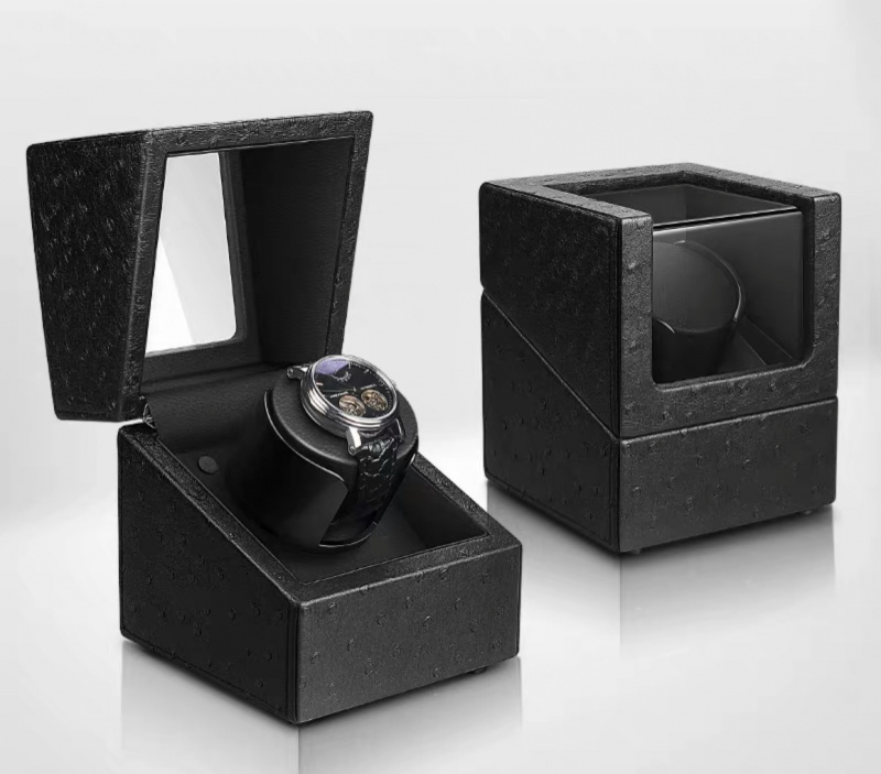1 AUTO USB BLACK  手錶盒 錶盒 錶合 手錶盒 自動上鍊錶盒 搖表器