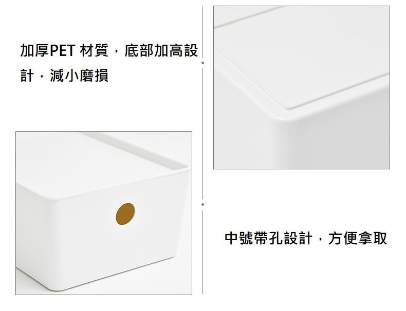 SP SAUCE - 防塵帶蓋收納盒/內衣抽屜收納盒 (2個尺寸可供選擇)