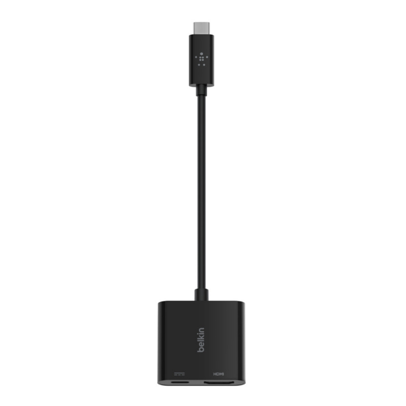 Belkin USB-C 轉 HDMI + 充電轉接器 [AVC002btBK]