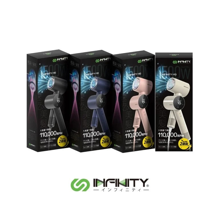 INFINITY V10 2億水潤負離子護髮風筒 - ZETA