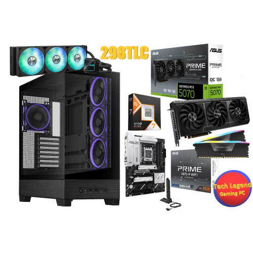 【未使用】Ryzen 7 9800X3D&X870 Steel Legend 未使用】Ryzen 7 9800X3D&X870 Steel Legend