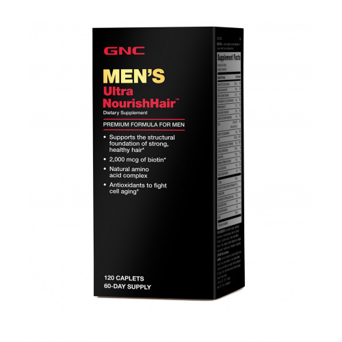GNC Men's Ultra NourishHair 育髮脫髮救星 脫髮救星 [120粒]