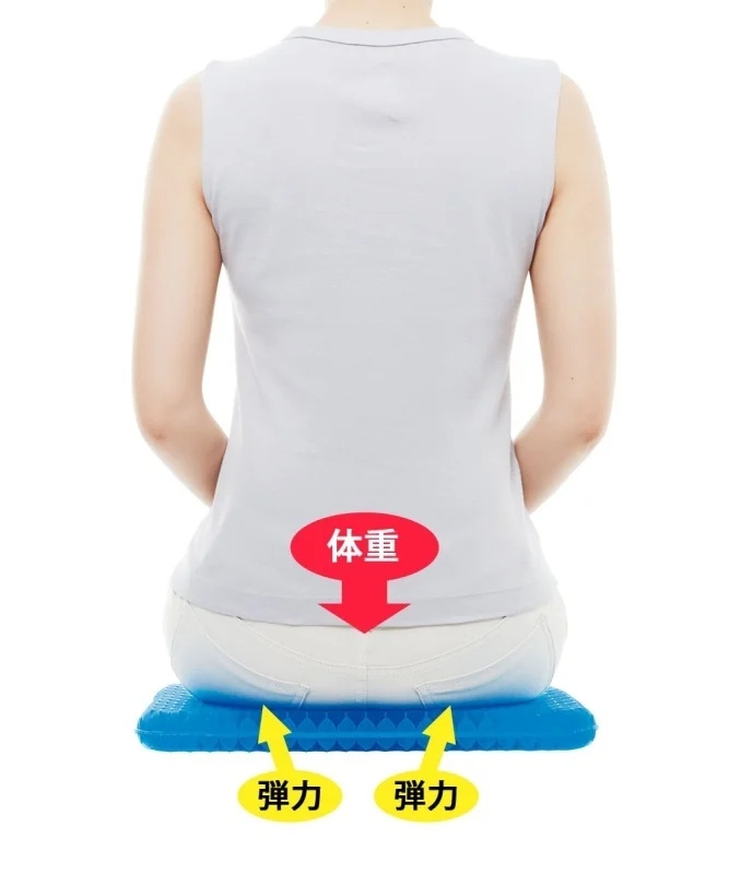 日本 NEEDS LABO 人體工學矽膠矯姿坐墊