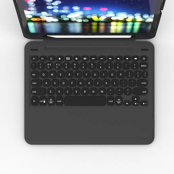 美國原裝 ZAGG Slim Book GO 無線鍵盤+保護套,內建立架  (For iPad Pro 11)