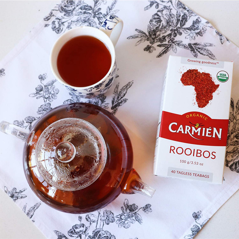 南非Carmién 有機 南非博士茶 紅茶 100g (40小包)【市集世界】