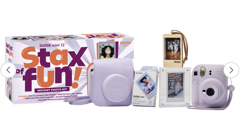 Fujifilm INSTAX Mini 12 Stax of Fun Instant Photo Kit [原裝行貨|一年保養] - 三寶生活