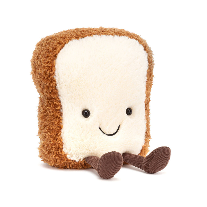 英國 Jellycat Amuseables Toast 小方包公仔|經典可愛早餐系列|柔軟療癒收藏款 - Baby Monster