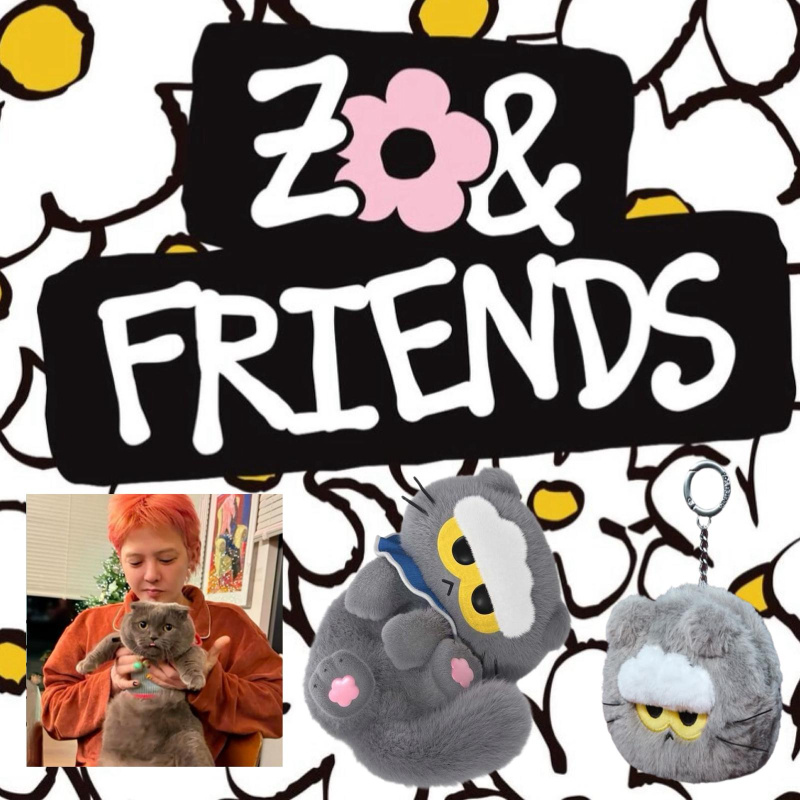 [爆紅GD G-Dragon 親自構思的全新角色IP角色系列] ZO&FRIENDS ZOA 系列 - Price網購