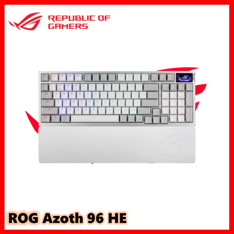 ASUS ROG Azoth 96 HE HFX V2無線磁軸電競鍵盤【母親節x父親節】 - Price網購