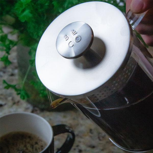 Barista & Co 咖啡法式濾壓壺 - 不銹鋼（8 Cup / 3 Mug / 1000ML）