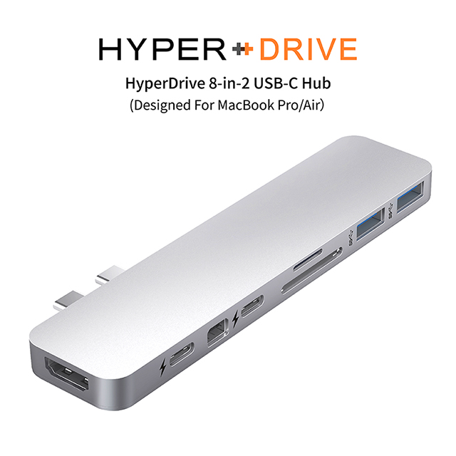 HyperDrive GN28D 8 in 2 USBC hub