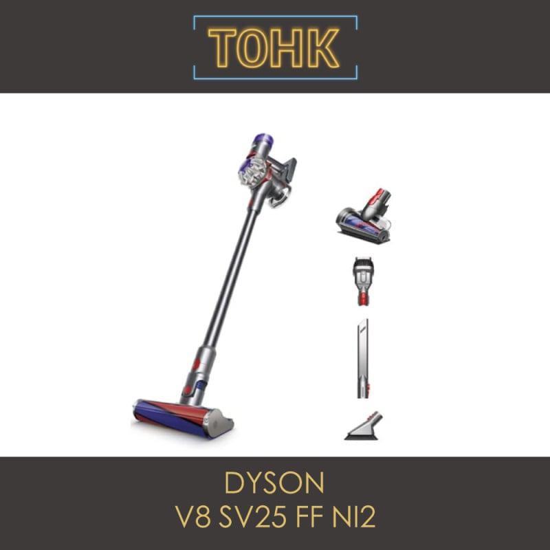 限時免運] Dyson V8 SV25 FF NI2 無線吸塵機(日本平行進口，國際電壓