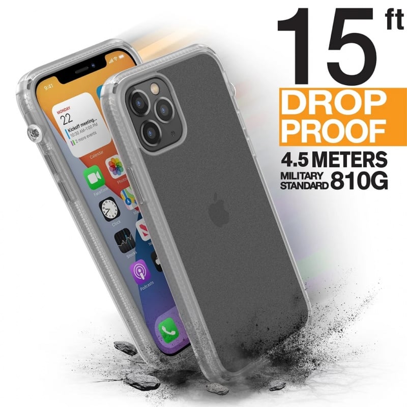 Catalyst Influence Series For iPhone 12/12 pro/12 pro max - Stealth Black/Clear