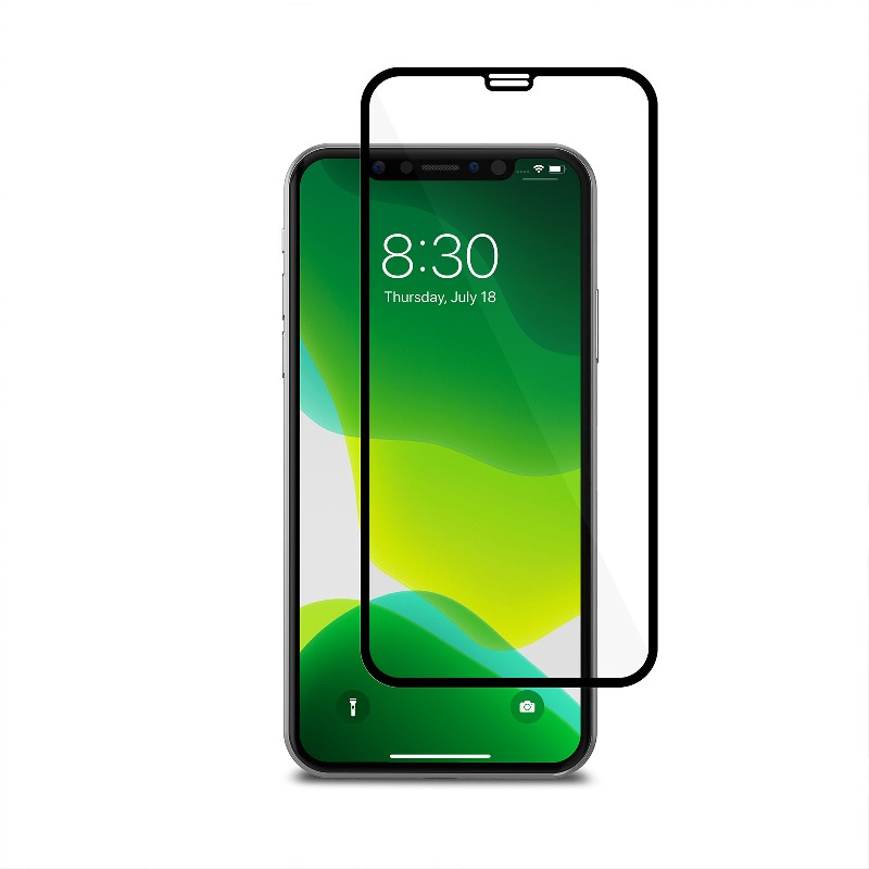 Moshi IonGlass 強化玻璃螢幕保護貼 for iPhone X - Black【香港行貨保養】