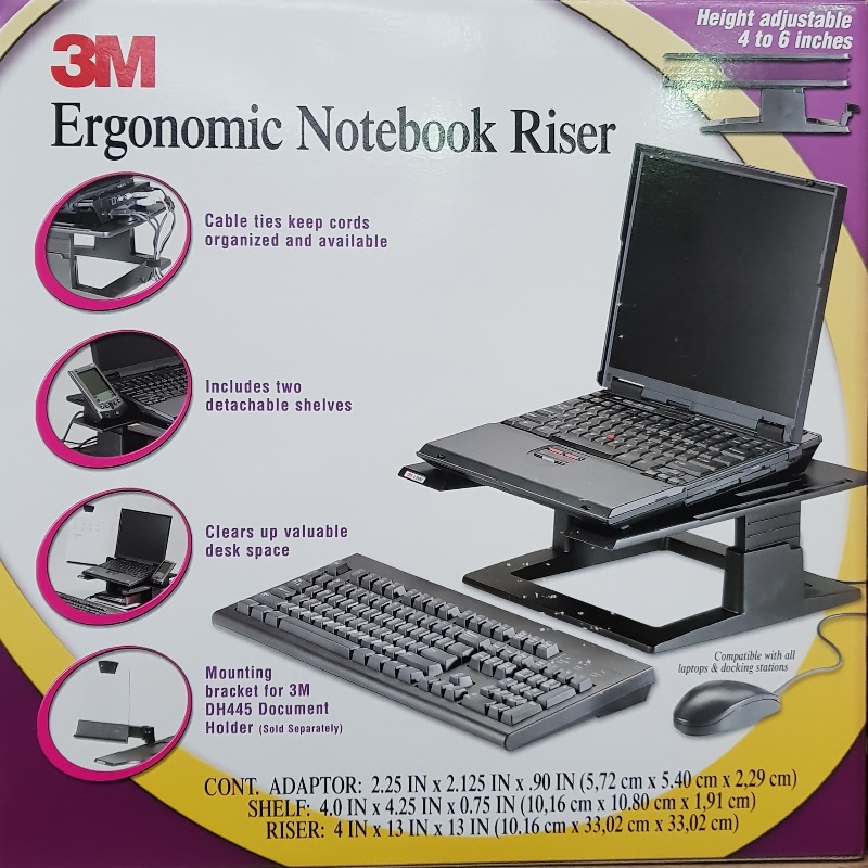 3M LX500 Adjustable Notebook Riser 【香港行貨保養】