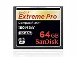 SanDisk Extreme Pro CompactFlash 64GB 160MB/S 【香港行貨保養】