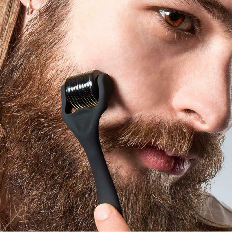 完整鬍鬚護理組 - 30 毫升鬍鬚油,適合男士鬍鬚增厚和健康,鬍鬚美容組面部毛髮生長油,適合丈夫、爸爸、男友,附造型梳,4 件