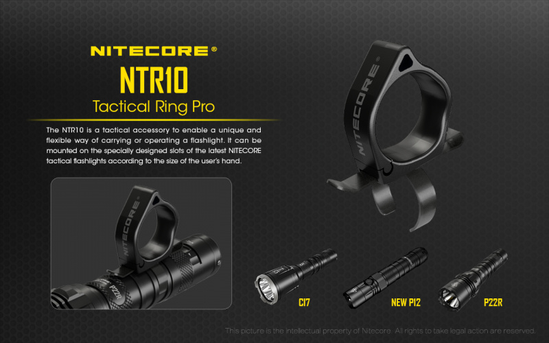 Nitecore NTR10 電筒戰術指環