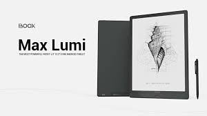 BOOX Max Lumi 13.3" 電子閱讀器 香港行貨一年保養