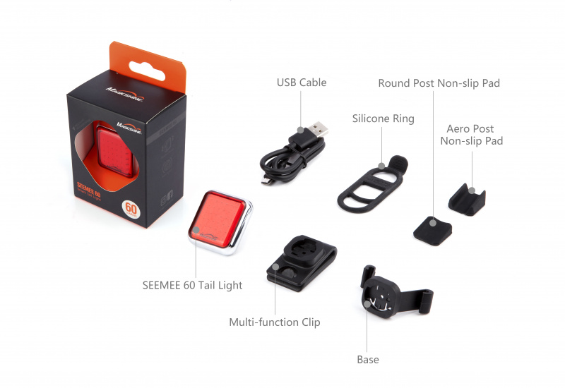 MagicShine SEEMEE60 USB充電 智能單車尾燈