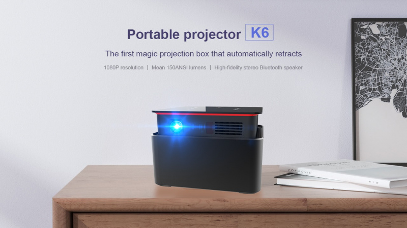 K6 PROJECTOR 150ANSI 便攜式微型投影儀