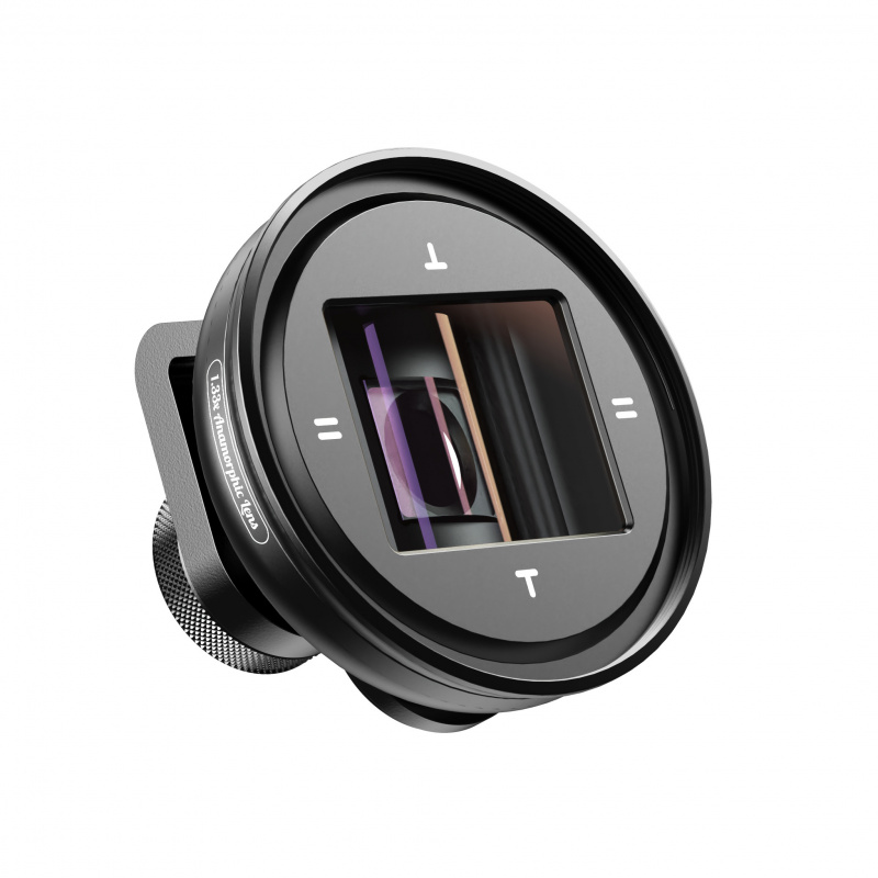 APEXEL APL- PRAN-V2 1.33倍 寬屏視頻電影鏡頭高清52mm變形鏡頭套件 連 CPL星光濾鏡
